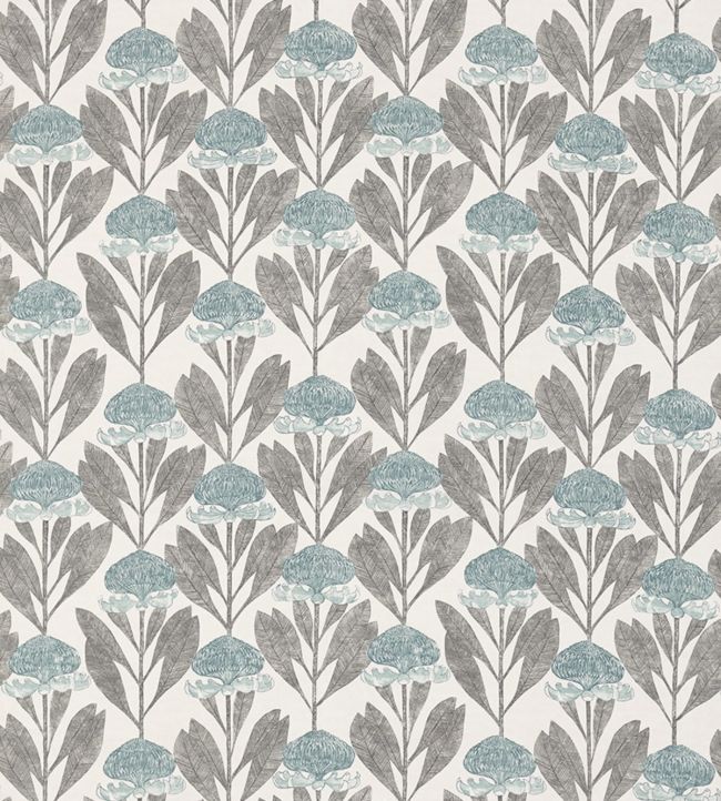 Protea Fabric in Seaglass/Willow by Harlequin | Jane Clayton