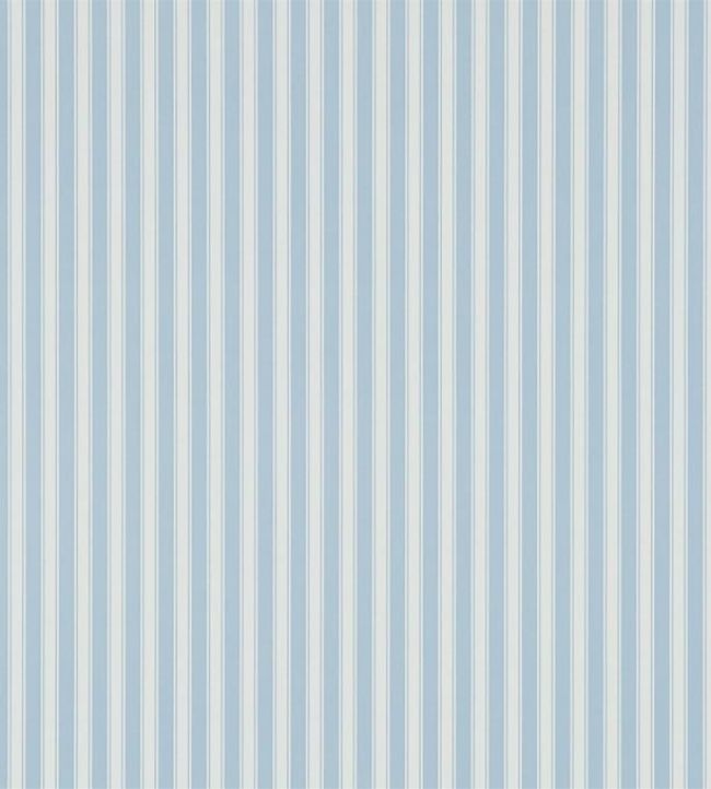 New Tiger Stripe Wallpaper in Blue/Ivory by Sanderson | Jane Clayton