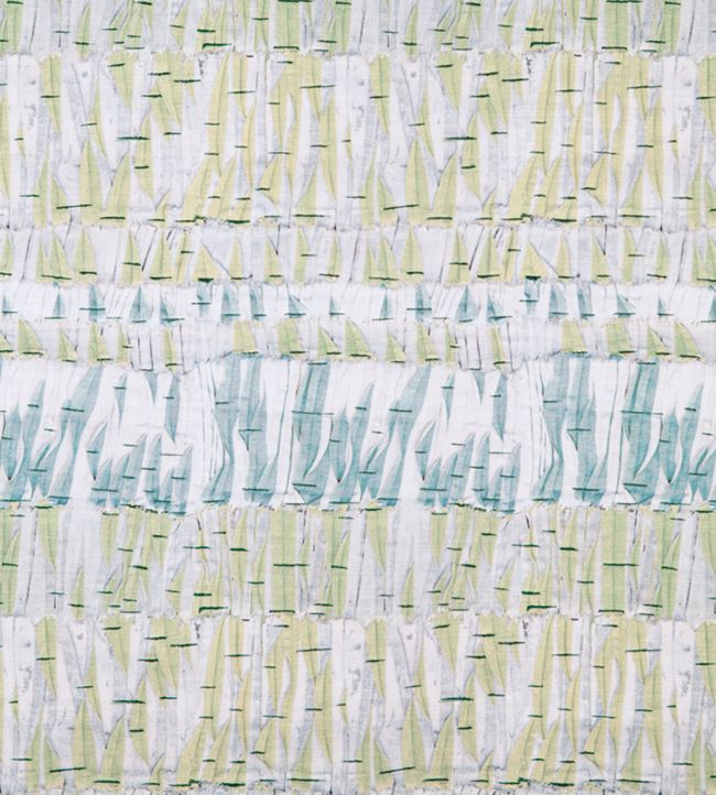 Willow Fabric in Aqua by Kit Kemp for Christopher Farr Cloth | Jane Clayton