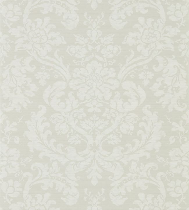 Tours Wallpaper in Silver by Zoffany | Jane Clayton