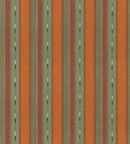 Bunty Fabric by GP & J Baker Orange/Green