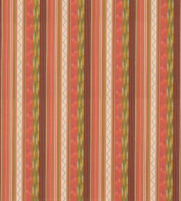 Runaway Fabric by GP & J Baker Coral/Green