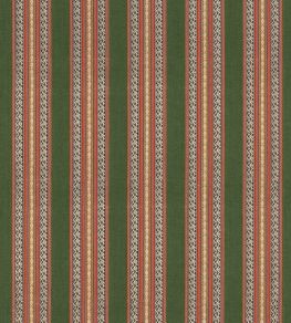 Worlds Apart Fabric by GP & J Baker Green/Coral